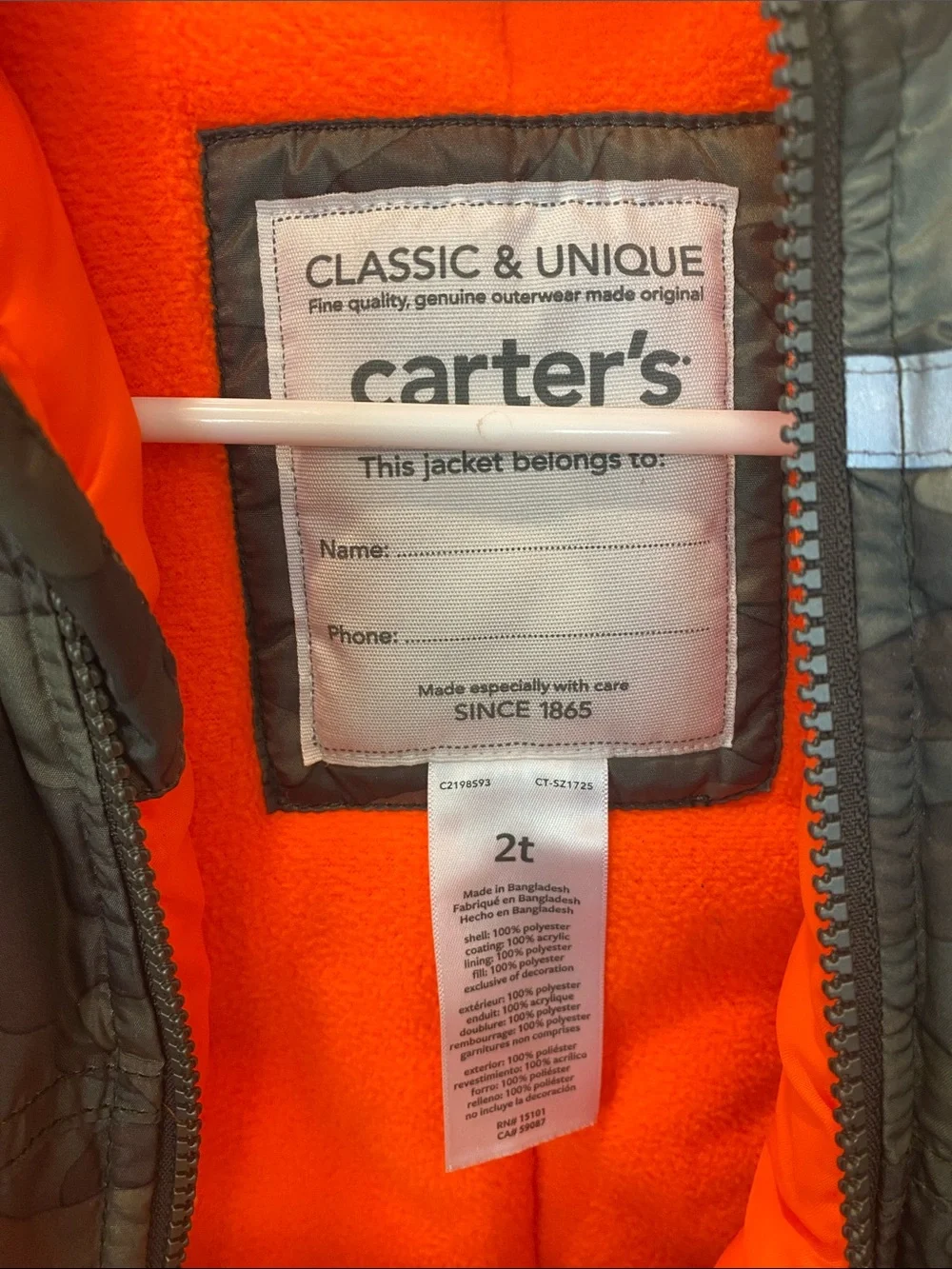 Kids Jacket - Carter's
